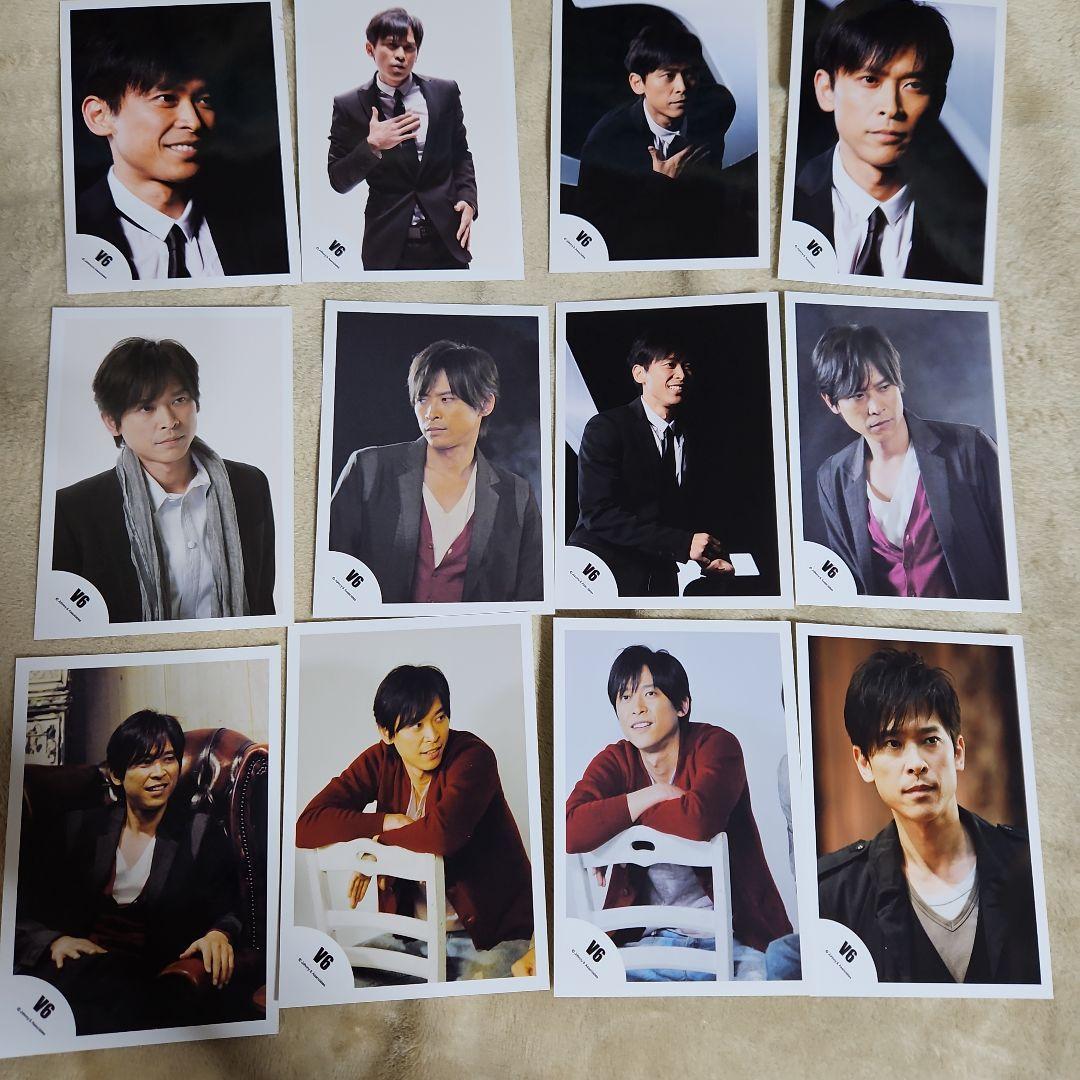 【代引き不可】 V6 坂本昌行 写真セット76枚 アイドル