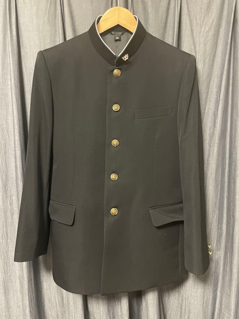 限り 黒の学ラン サイズ180A 早稲田Formal