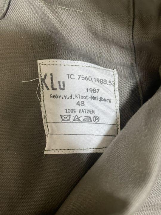 在庫あ国産 オランダ軍 裾絞りパンツ BnhNX-m68967493519 カーゴパンツ 最新品国産