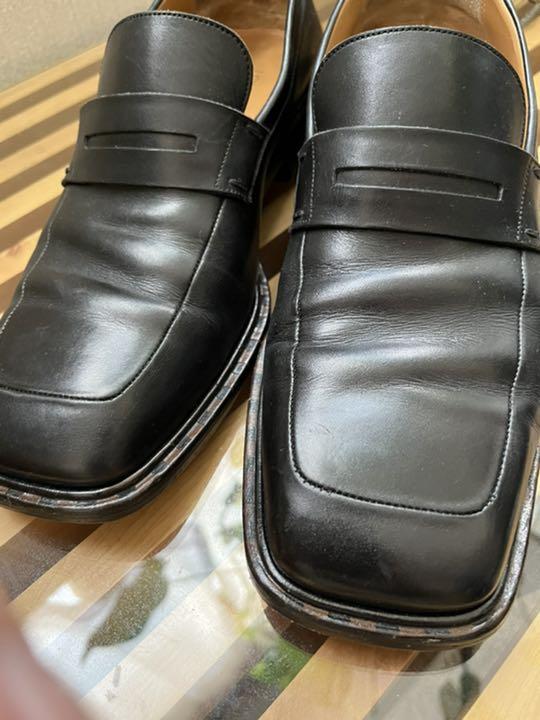【正規品特価】LOUIS VUITTON ルイヴィトン コインローファー 黒 7