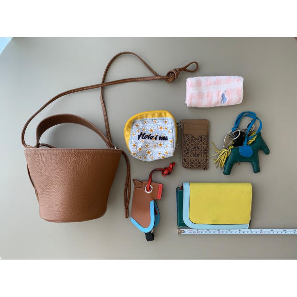 Ayako bag ポタリ Pottery ピンク ショルダー バッグ バケツ
