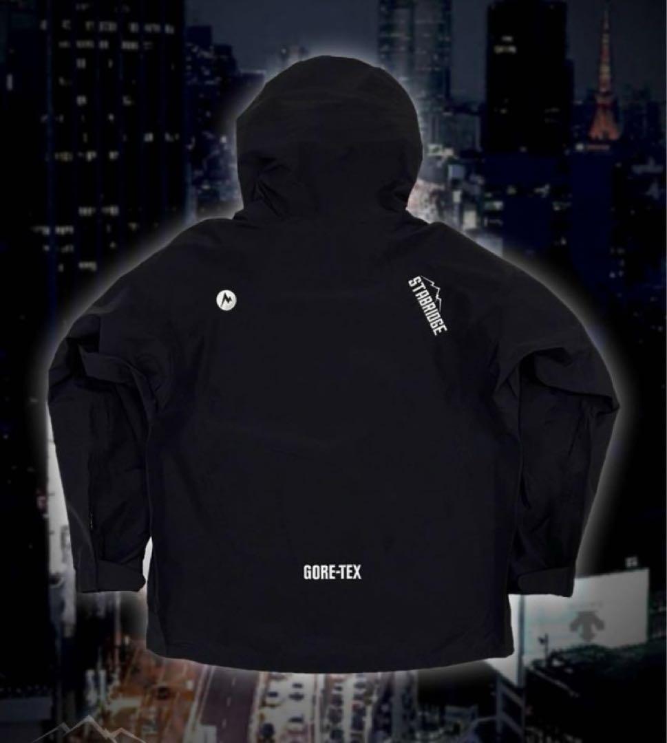 STABRIDGE Marmot GORE-TEX 3L JACKET XL 黒 メンズ STABRIDGE Marmot GORE-TEX 3L JACKET XL 黒 メンズ