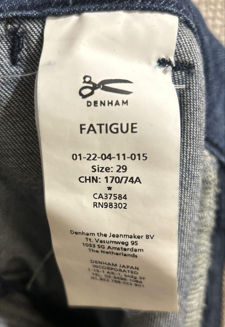 Y*u様 DENHAM FATIGUE wide fit 29