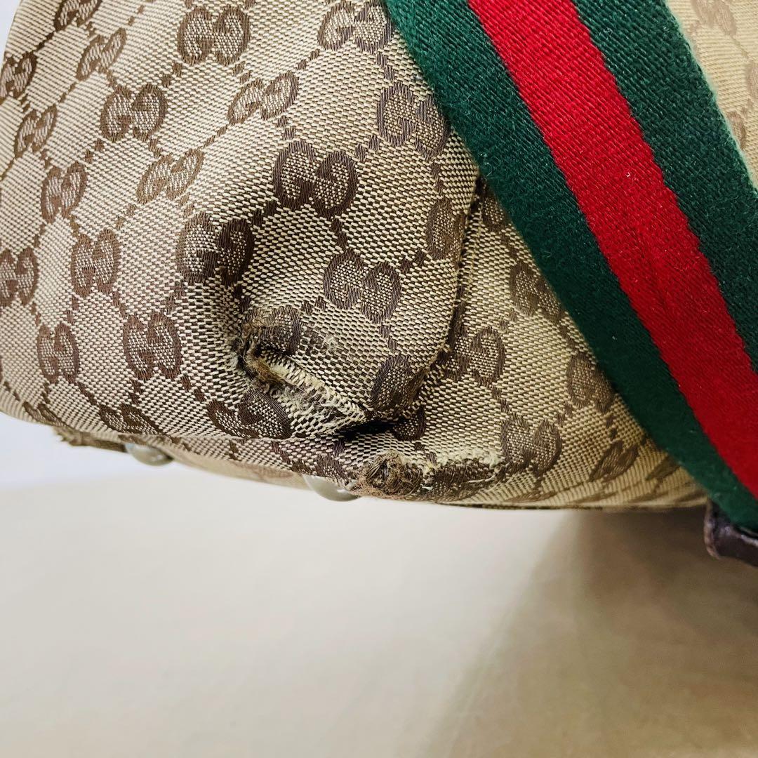 GUCCI グッチ gg柄 マザーズバッグ i18447 画像10