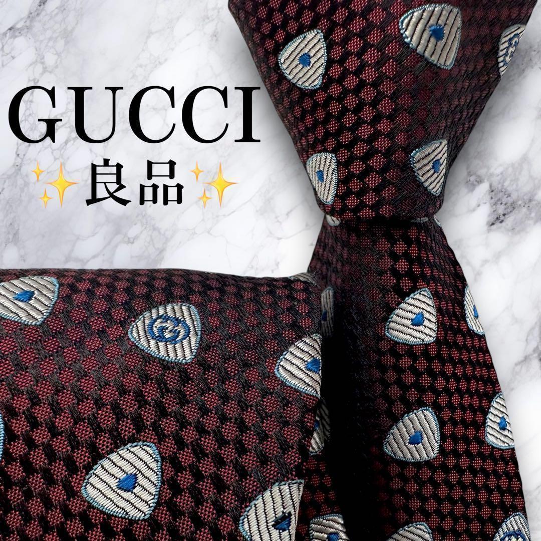 GUCCI - 新品 高級感 GUCCI グッチ ネクタイ GGジャガード
