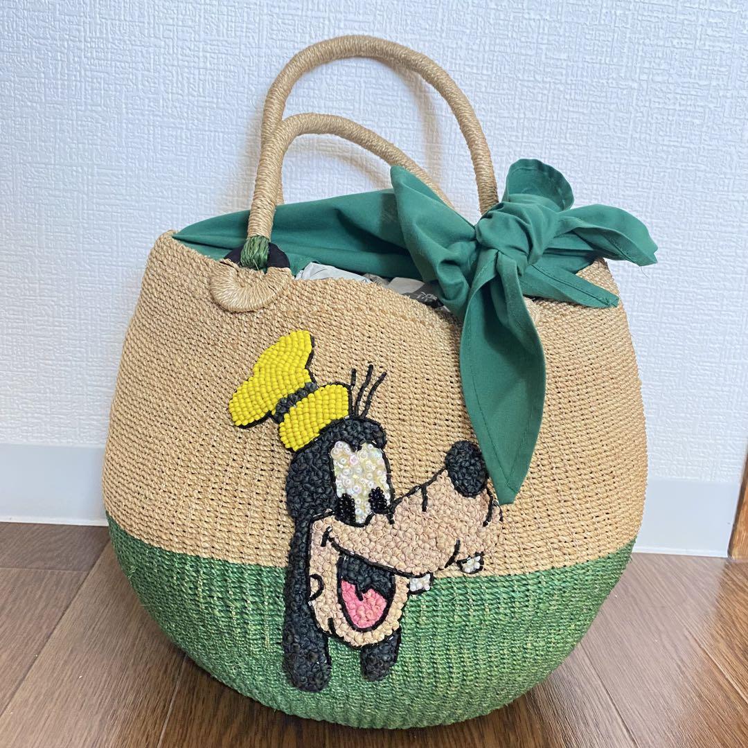 BEAMS BOY ビームスボーイ ディズニー かごバッグ グーフィー