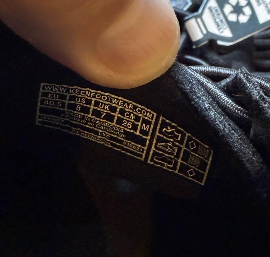 KEEN サンダル ブラック