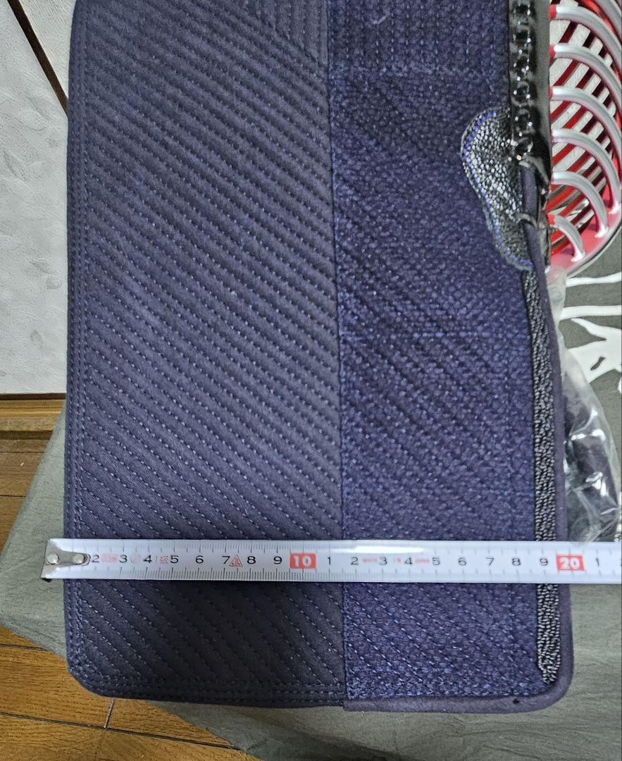 面 5mm刺 袋縫仕立 内輪ビロード 71cm 面紐付 剣道 送料当店