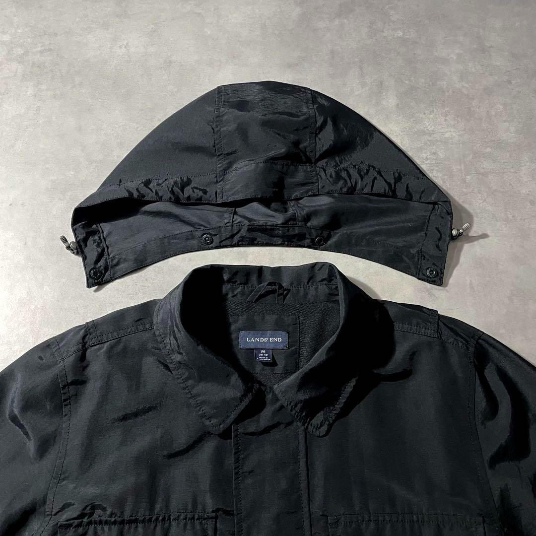 【レア】90s Lands’End black nylon military レア】90s Lands'End black nylon military - メルカリ