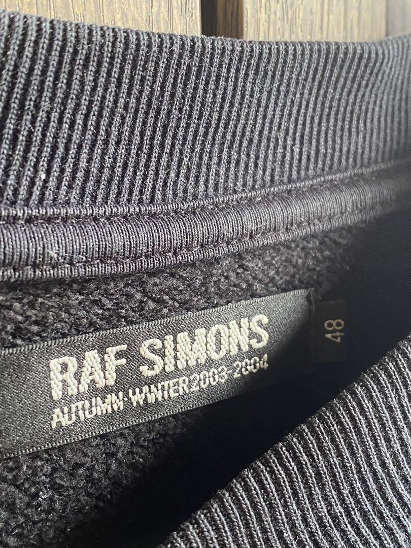 RAF SIMONS 消費者期 CLOSER スウェット 2003