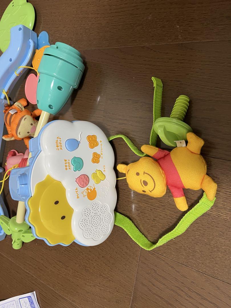 【美品】ベビージム プーメリー 6WAYジムにへんしんメリー プーさん