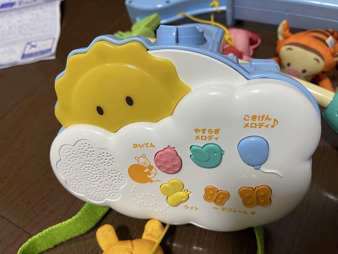 【美品】ベビージム プーメリー 6WAYジムにへんしんメリー プーさん