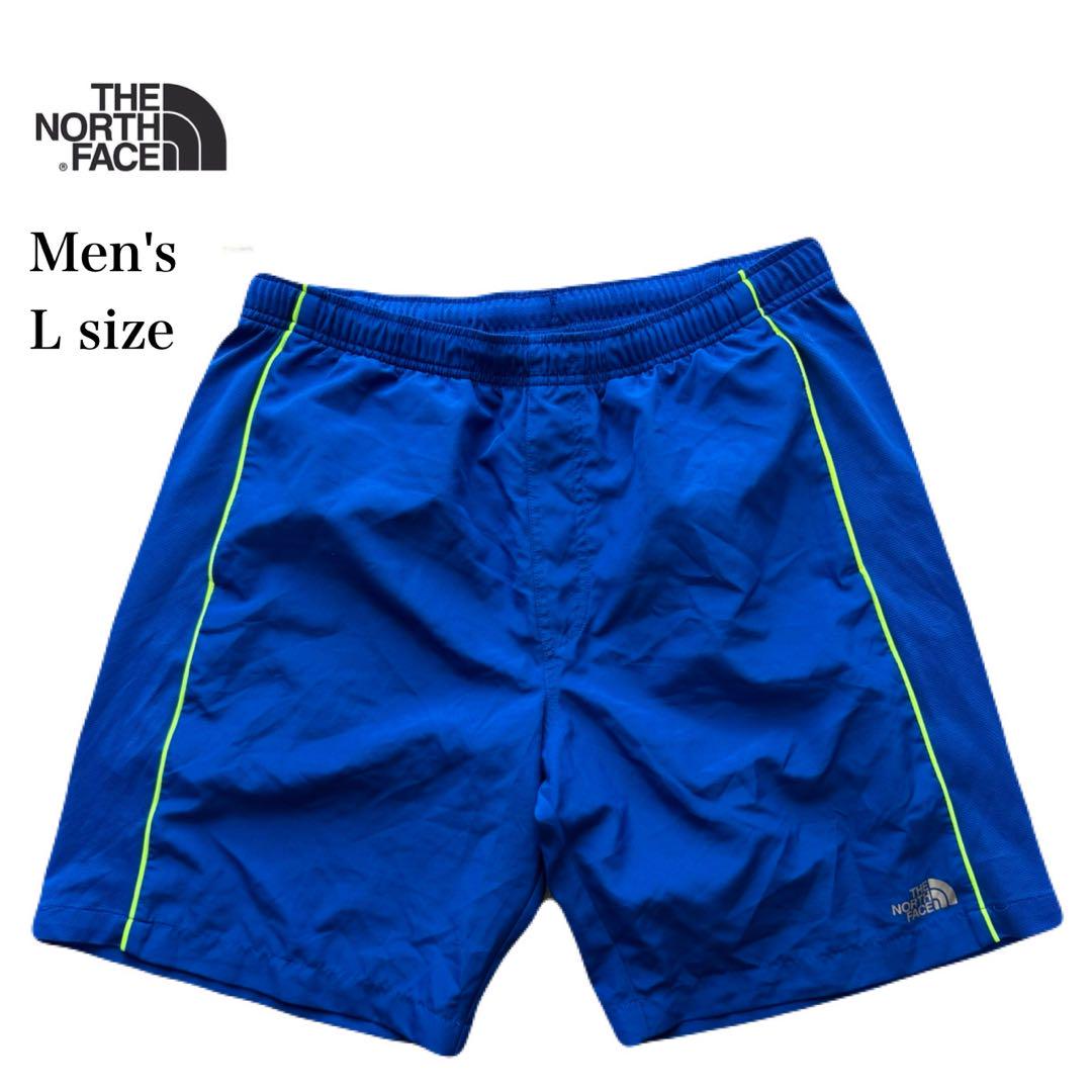 ノースフェイス アウトドア ショートパンツ メンズ L ブルー登山ウェア・アウトドアウェア