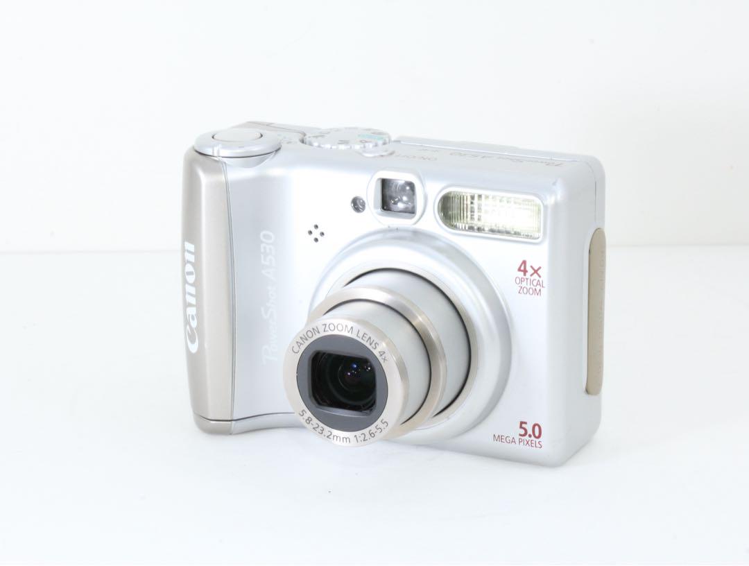 人気のCCDコンデジ♪Canon PowerShot A530♪単三電池で便利♪