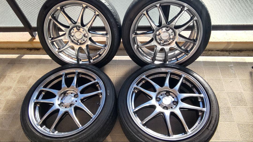 WORK EMOTIONワークエモーションCR Kiwami 205/45R17タイヤ/ホイールセット