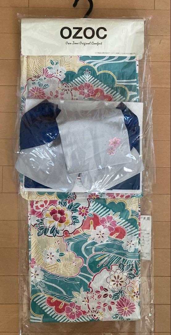 ぽんず様　OZOC 花柄浴衣セット　155〜165