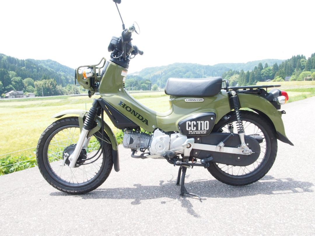 人気のホンダクロスカブ110 原付 富山、石川、金沢