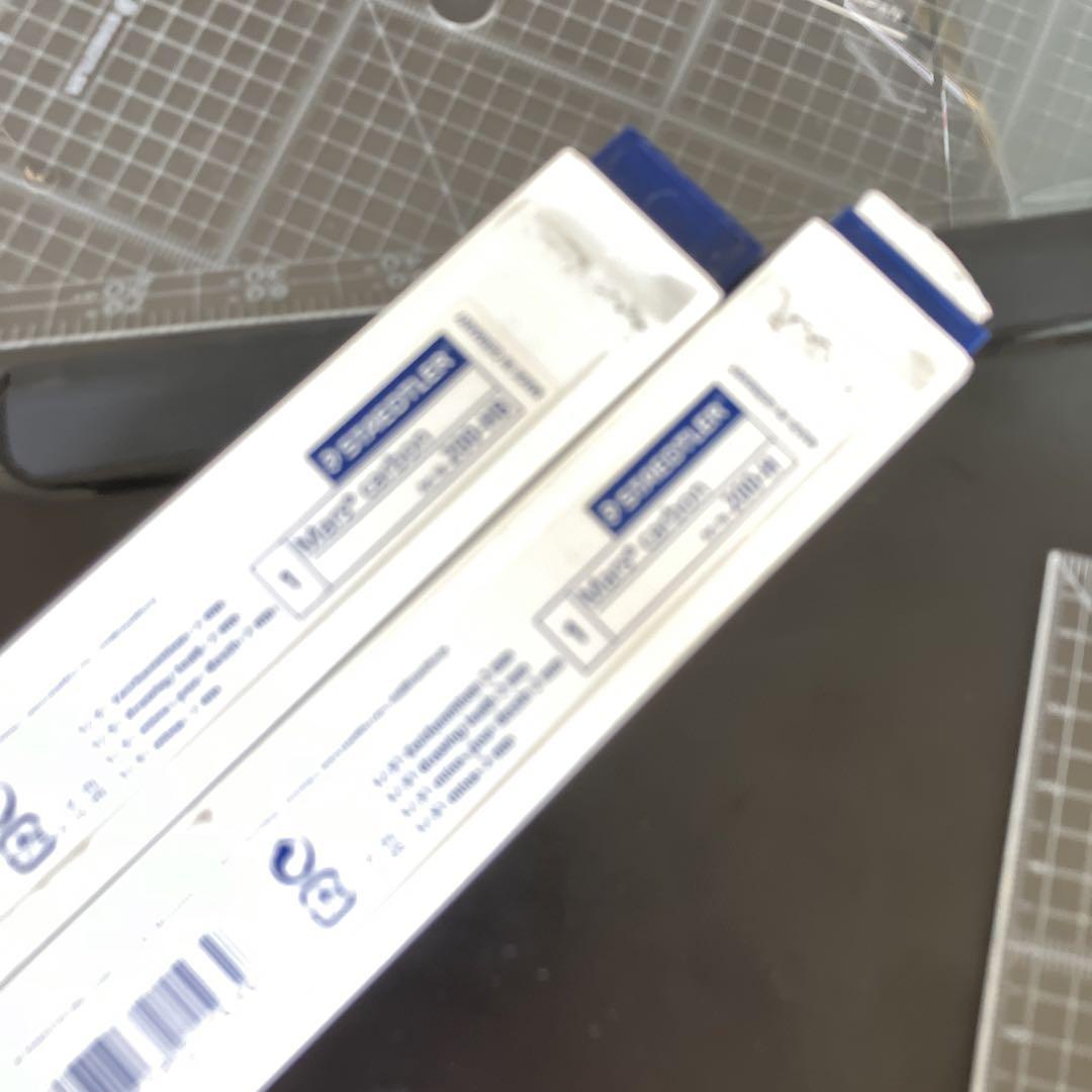 STAEDTLER ◾️方眼三角定規24㎝型◾️ホルダー芯 マルスカーボン