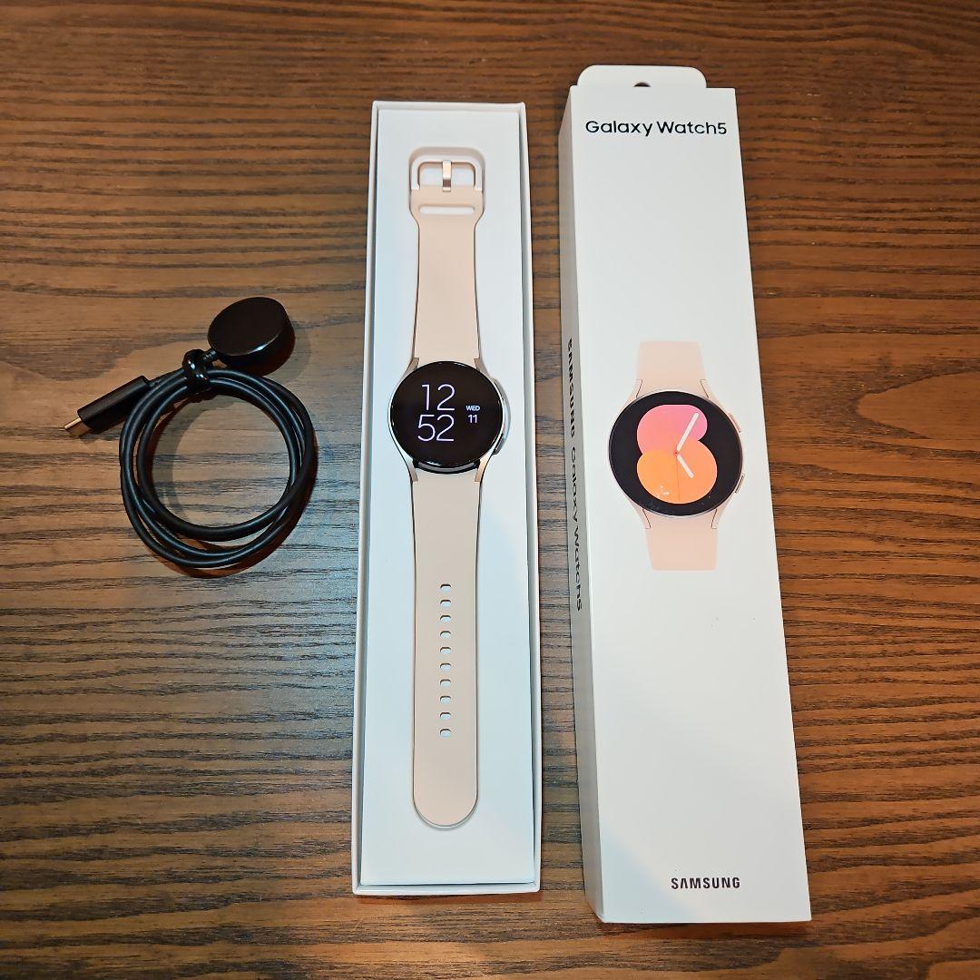 【正規品】Galaxy Watch5 本体 ピンク40mm