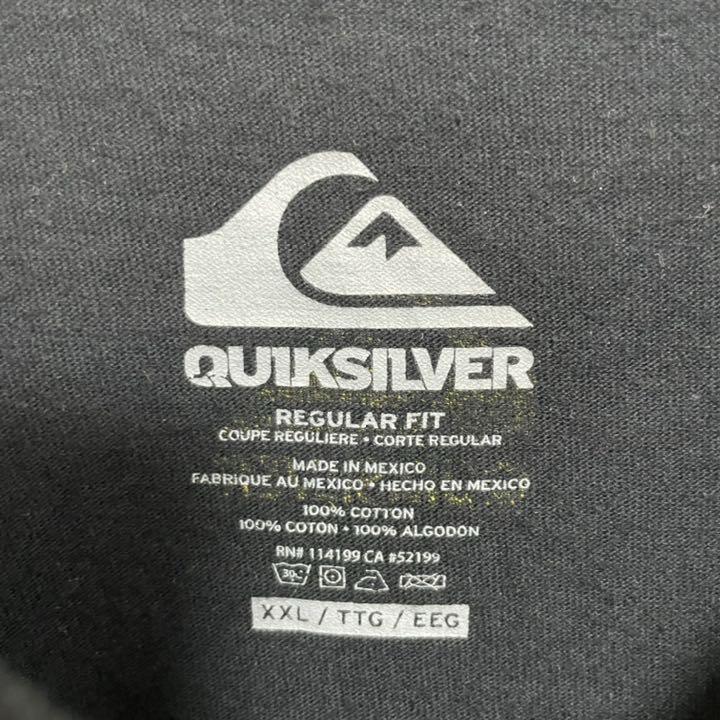 A016 Us古着 クイックシルバー ブランドロゴtシャツ 2xl メルカリ