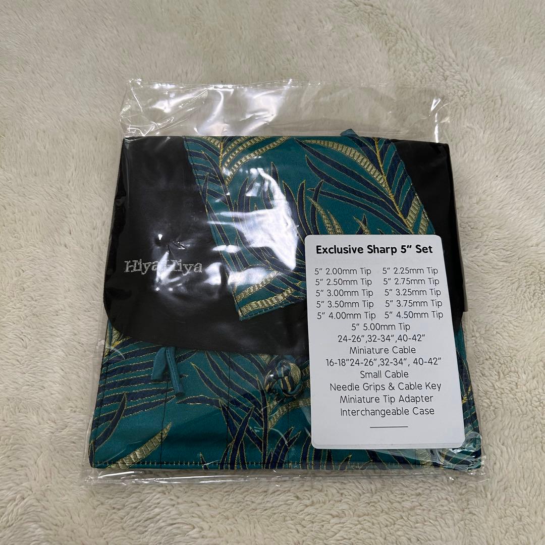 HIYAHIYA sock small シャープ 5 11本 付け替え輪針セット新品、♥