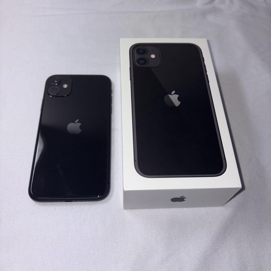 Apple iPhone 11 ブラック 64GB 箱付き