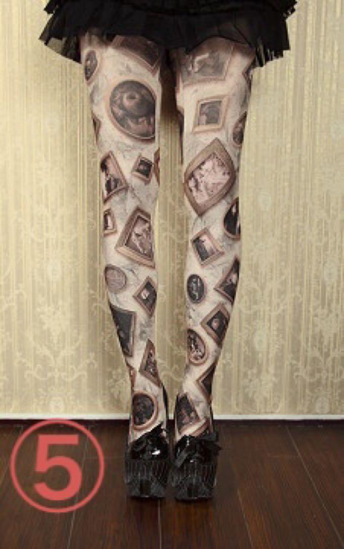 【本日のみ☆】アビエタージュ コルセットタイツ 未開封新品 4足セット 定価以下 corset tights SIDE LACE UP -BLUE GRAY- - 【公式】abilletage