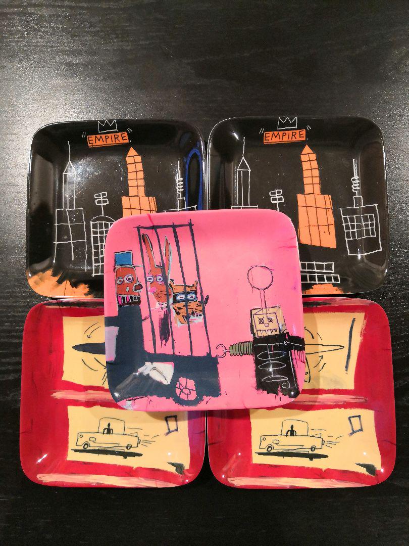 JEANMICHEL BASQUIATバスキアフランフラン皿