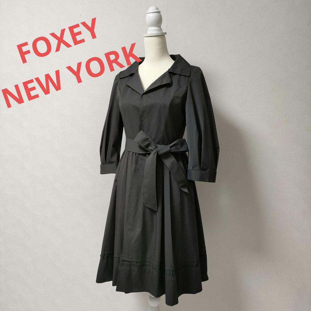 FOXEY NEWYORK フォクシー ニューヨーク トレンチコート 美品❢FOXEY トレンチコート FOXEY NEW YORK 40 - メルカリ