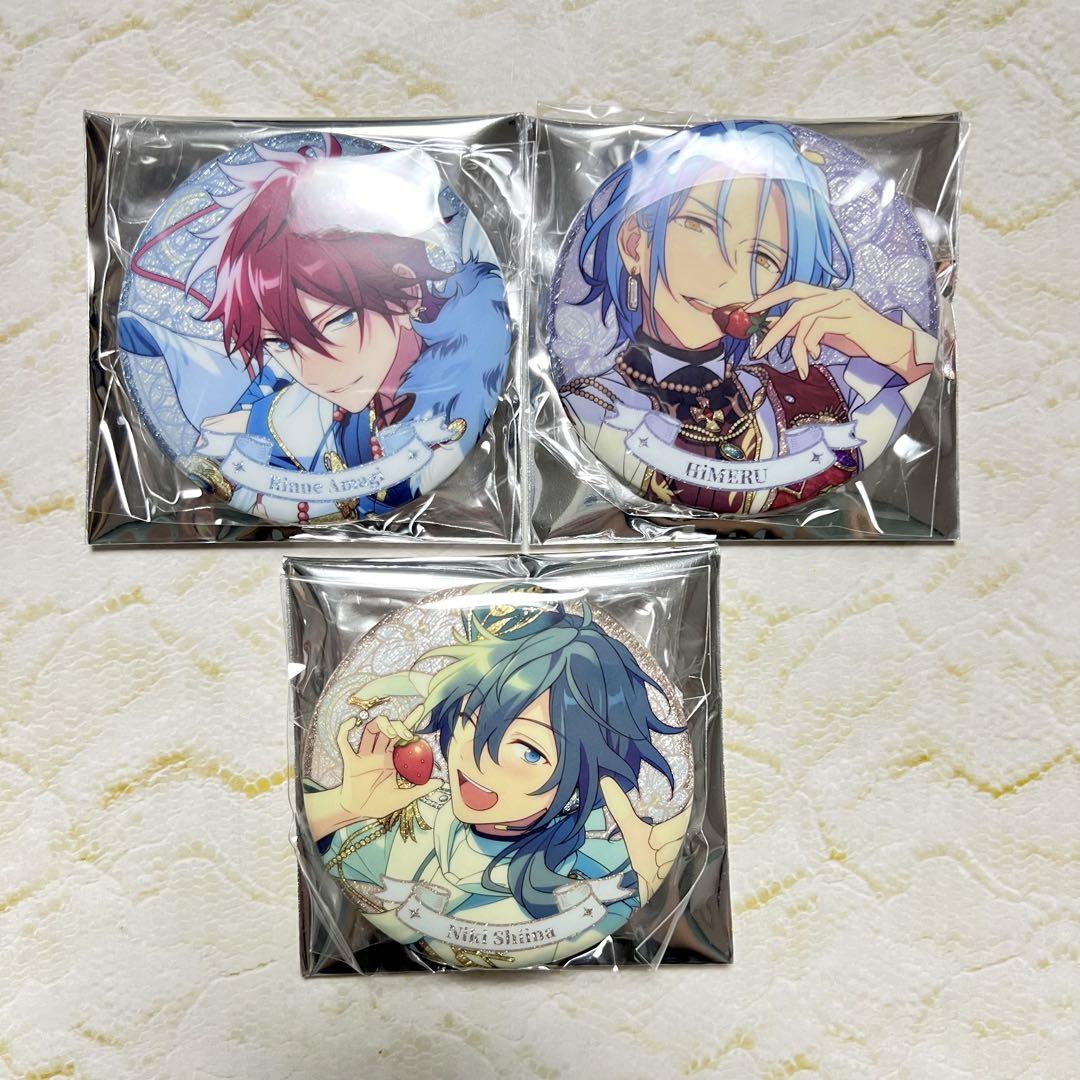 あんスタ プライズ缶バッジ 【 天城燐音&椎名ニキ 】セット あんスタ 花の契約 缶バッジ 燐音&HiMERU&ニキ - メルカリ