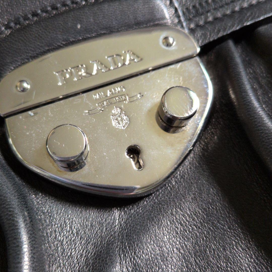 お値下げ【新古】PRADA BR3474 NERO 横浜高島屋購入 - メルカリ
