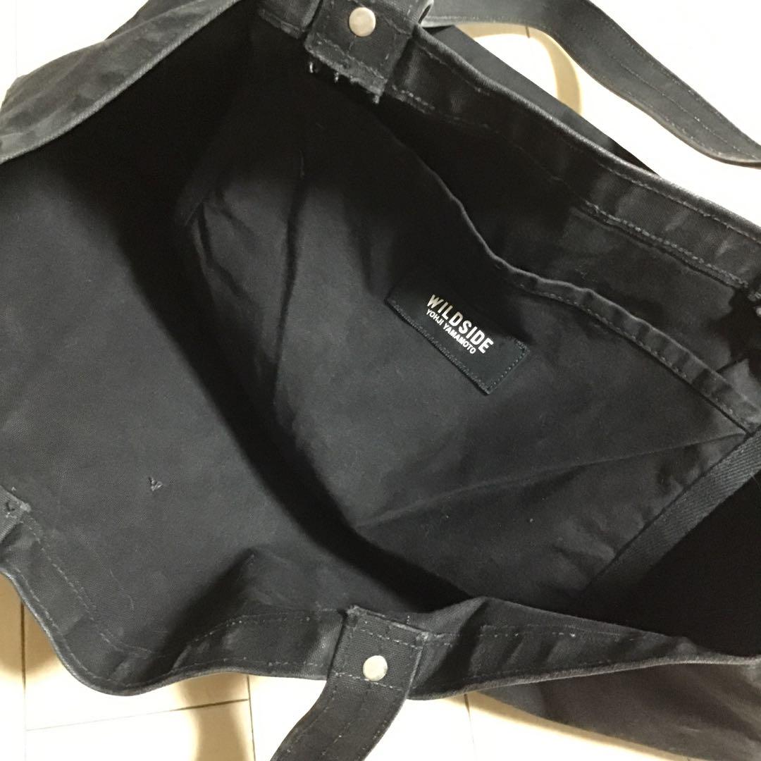 ヨウジヤマモト＊WILDSIDE × 一澤帆布 綿帆布製手さげかばん