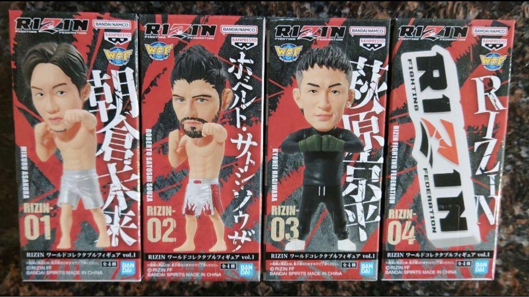 RIZIN ワールドコレクタブルフィギュア vol.1│株式会社BANDAI