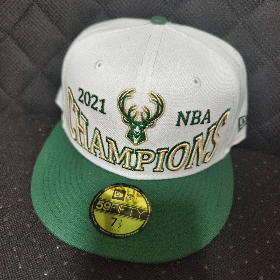 ニューエラ 59FIFTY ミルウォーキー・バックス キャップ 7 1/2