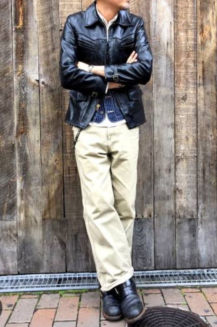 ショットschott 699H ハーフコートsize38 芯通しブラック ショットschott 699H ハーフコートsize38 芯通しブラック