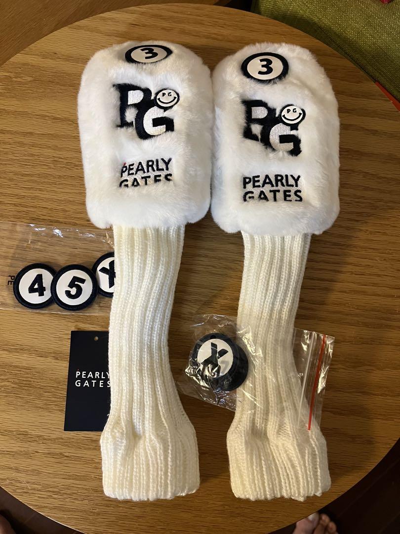 PEARLY GATES ユーティリティ用　ヘッドカバー 2個セット　未使用！