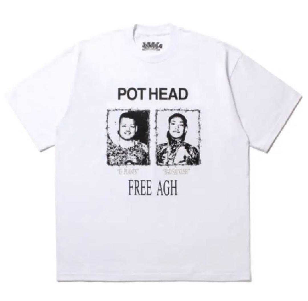 正規品販売! 舐達麻 POTHEAD TEE 舐達磨 Mサイズ なめだるま Tシャツ