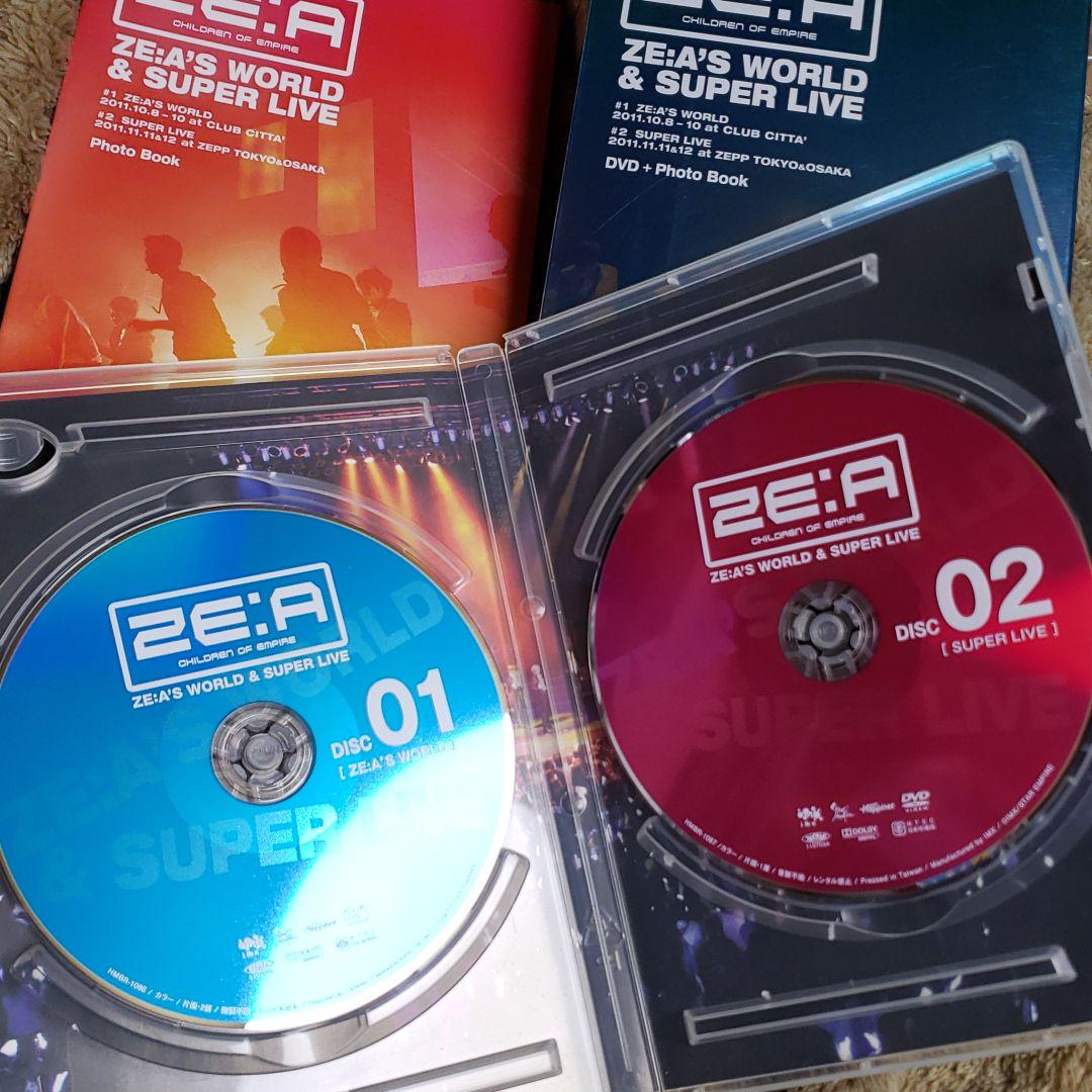 ZE:A/ZE:A'S WORLDSUPER LIVE〈2枚組〉 - メルカリ ZE:A/ZE:A'S WORLDSUPER LIVE〈2枚組〉 - メルカリ