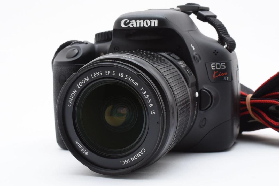 ショット数2100回 美品 Canon Kiss X4 レンズセット 充電器付き