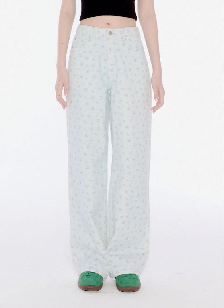 ★YOUHEE★ FLOWER PATTERN STRING PANTS MUSINSA公式 | YOUHEE FLOWER PATTERN STRING PANTS WHITE