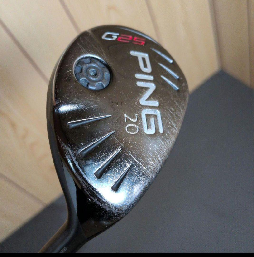 【右利き】希少クラブ 名機 PING G25 20° ユーティリティクラブ