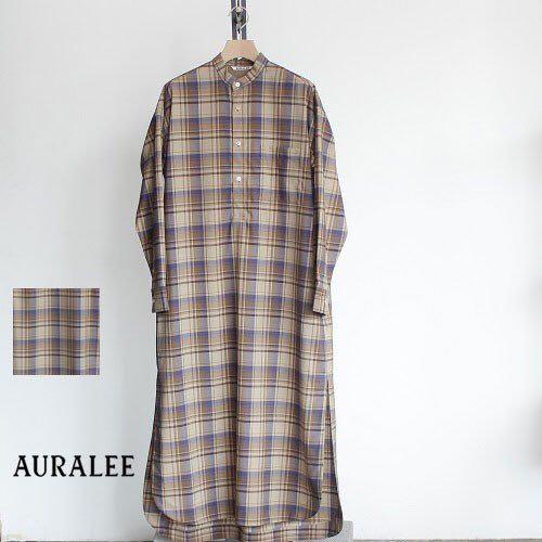 美品 ロングワンピース ワンピース Auralee チェックワンピースレディース チェックワンピース オーラリー 美品 ロングワンピース ワンピース Auralee チェックワンピースレディース チェックワンピース オーラリー