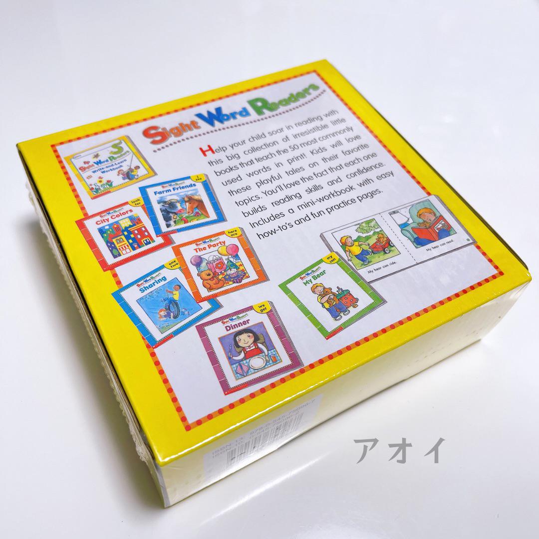 2024-25 秋冬新作  ハイブランドの Sight Word Readers 25冊絵本 CD一枚付き 箱付き 英語 - メルカリ 洋書