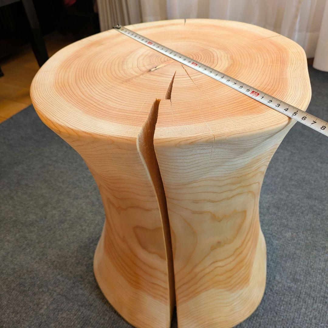 outdoorman様専用 檜① 丸太 椅子 スツール 高さ約40㎝ outdoorman様専用 檜① 丸太 椅子 スツール 高さ約40㎝