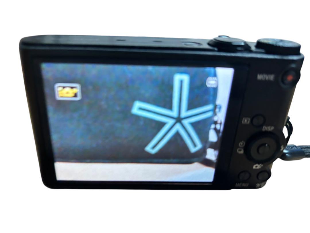 SONY デジカメ DSC-WX300 ブラック 動作確認済 Wi-Fi対応