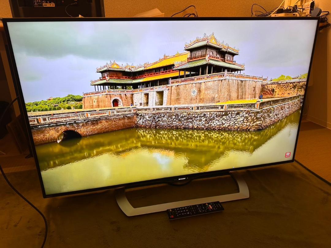 SHARP シャープ　4K対応　スマートテレビ　50型 LC-50US40 美品