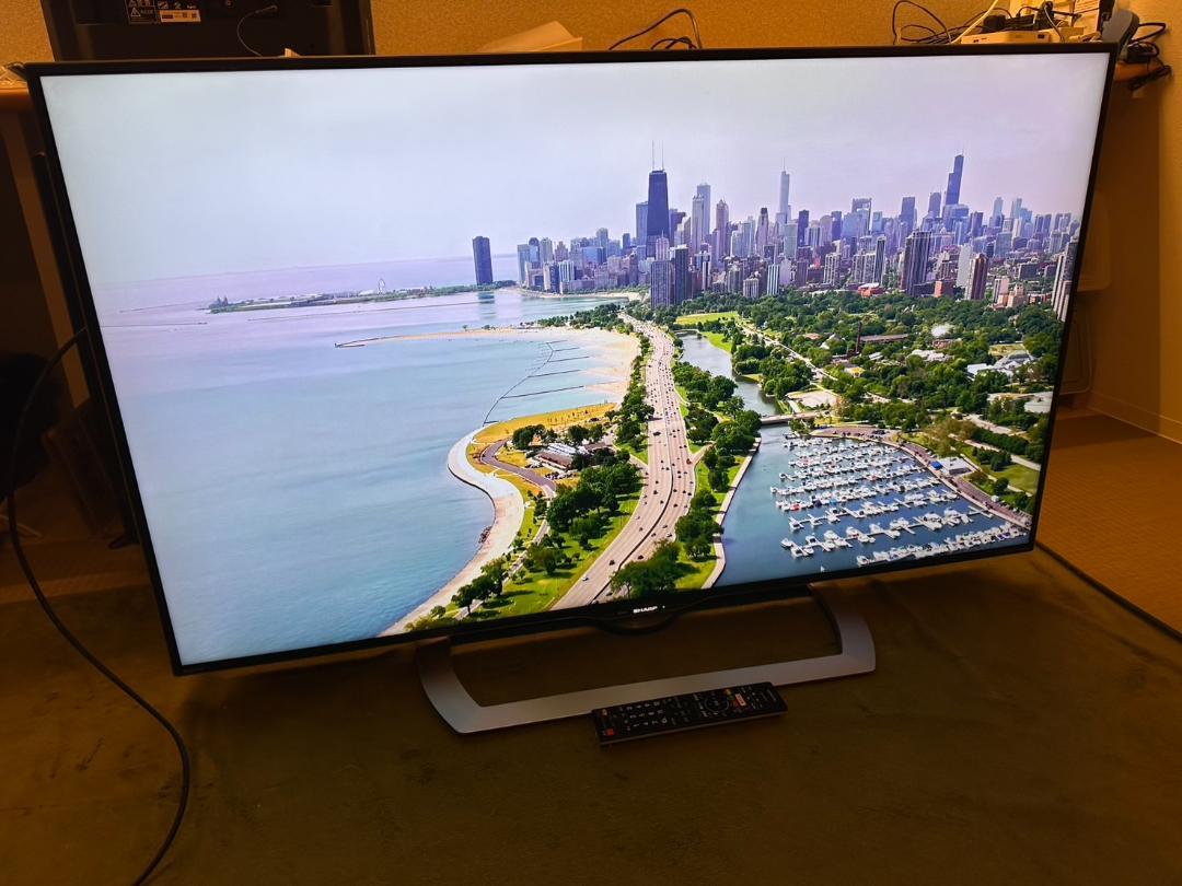 SHARP シャープ　4K対応　スマートテレビ　50型 LC-50US40 美品