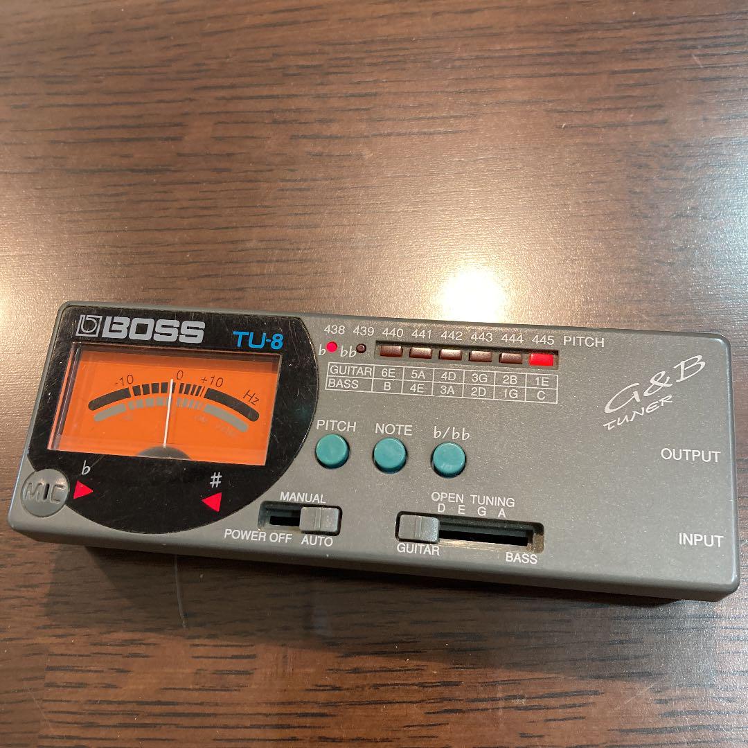 209円 新発売 BOSS TU-8 チューナー 動作確認済み