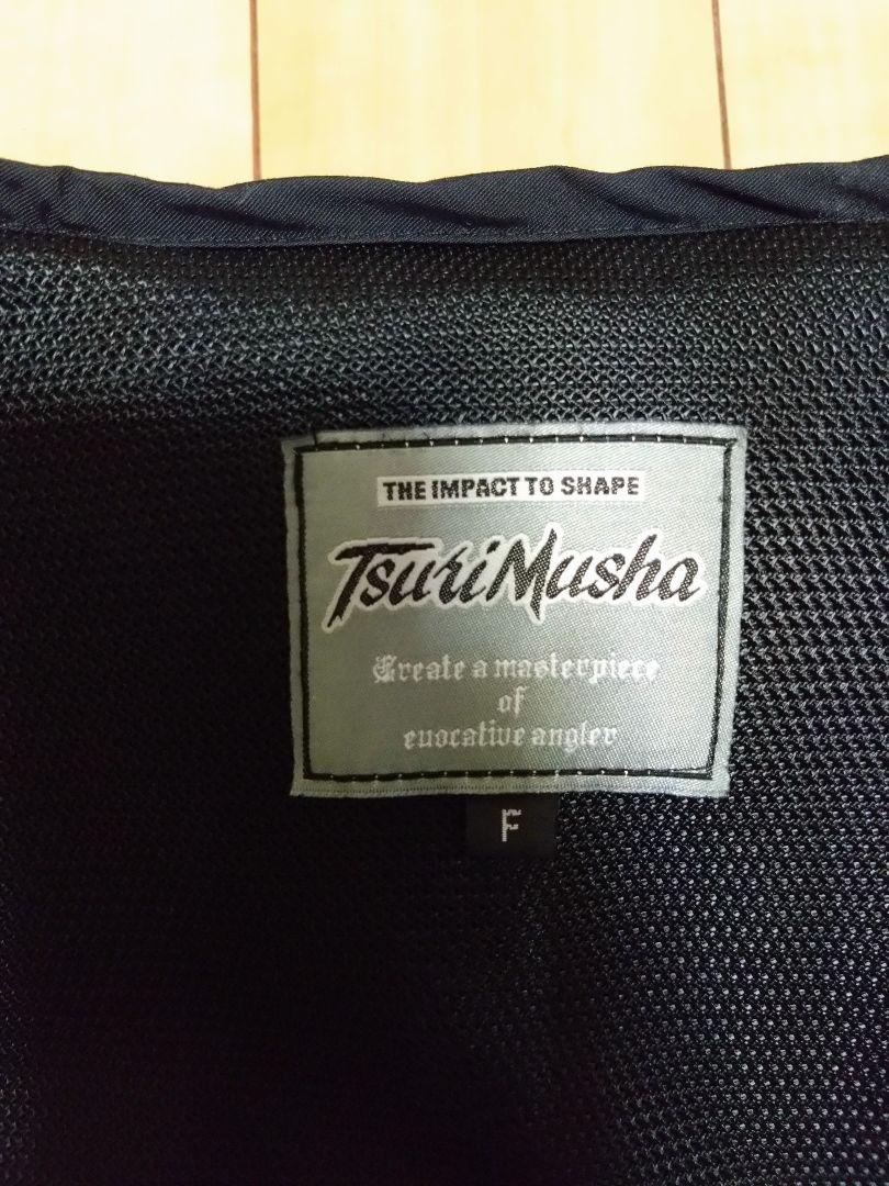 値下げ Tsuri Musha ライフジャケット 黒
