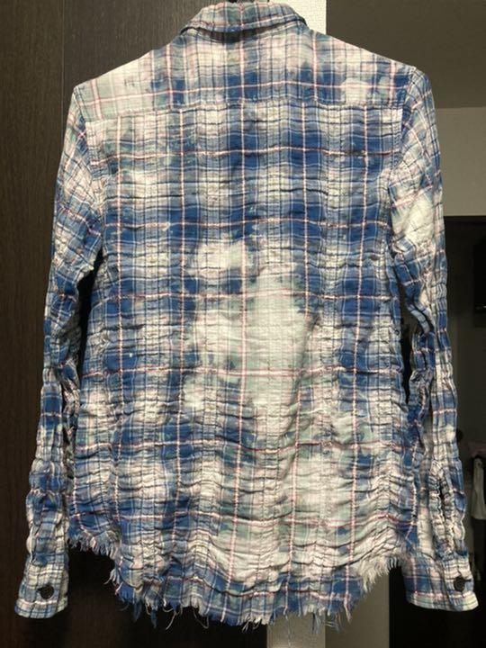 定番即納 Saint Laurent Paris ダメージ加工シャツ エディ期 Y16mA-m69009220336 セール低価